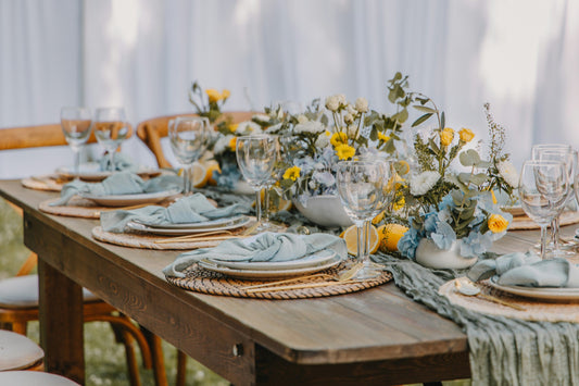 Rustic Floral Bridal Shower Table Decor DIY Kit 💐 — Celebrate Love in Style