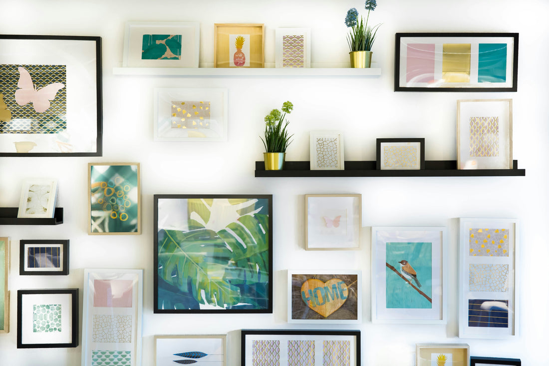 How to Create a Beautiful Gallery Wall with Wooden Picture Frames