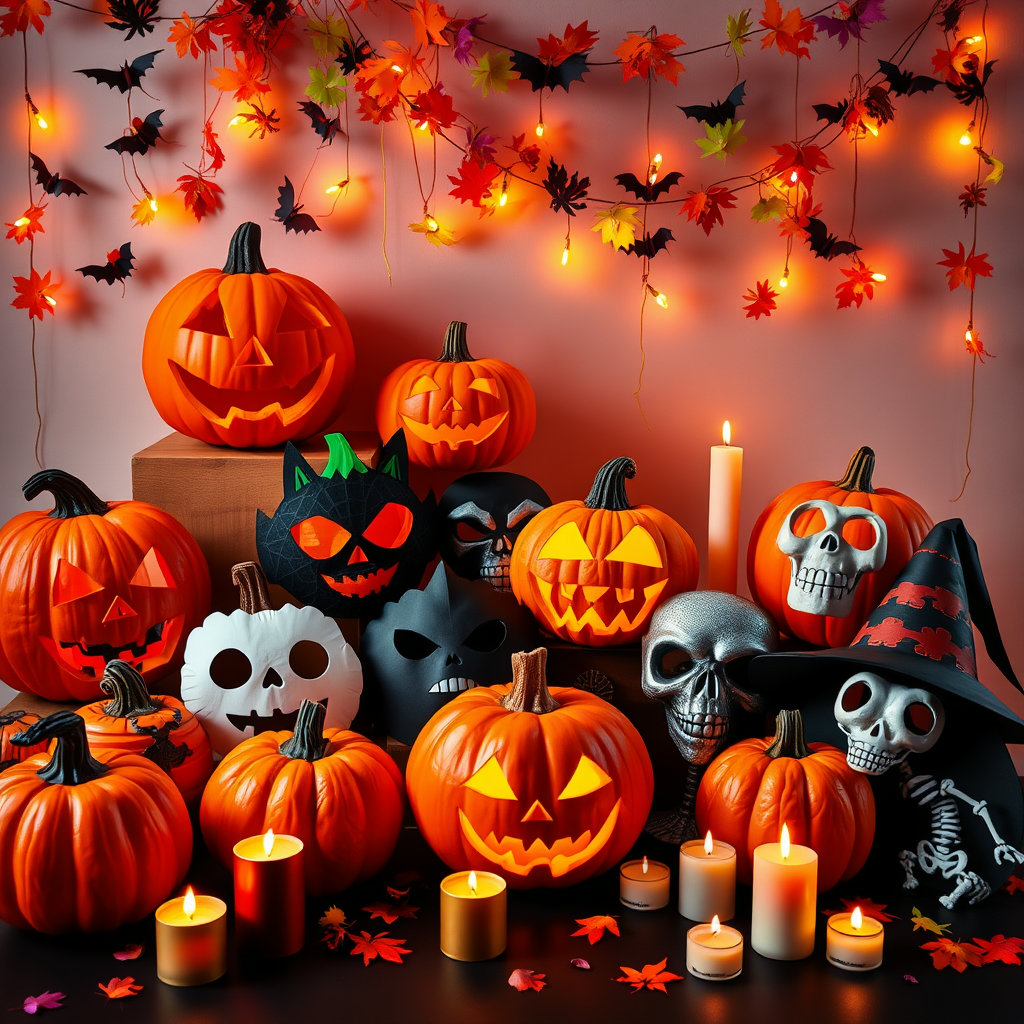 Halloween Spook & Craft Box - Bloody Candle Craft Kits