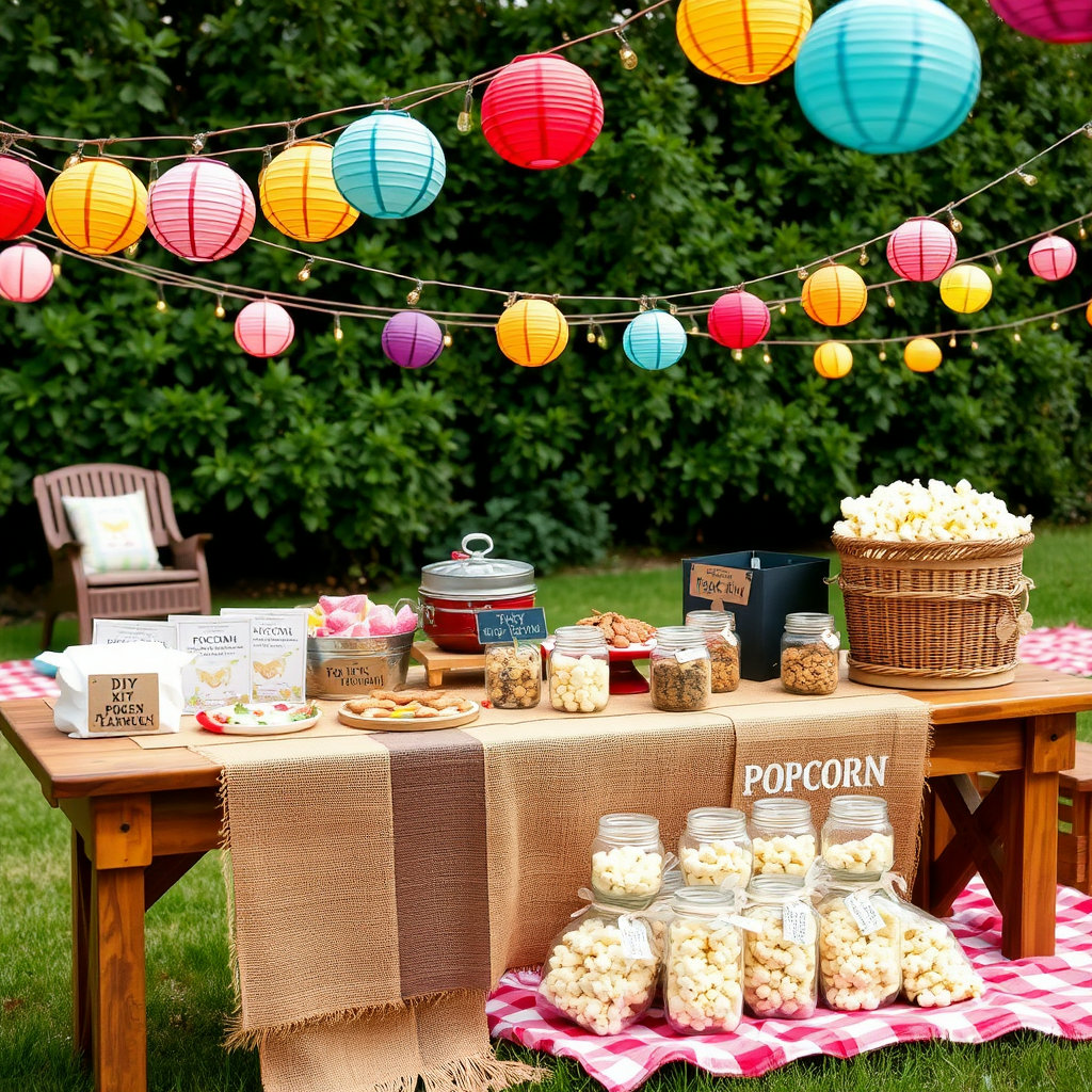 Garden Party Creation Set - Outdoor Lantern Decorating Kits