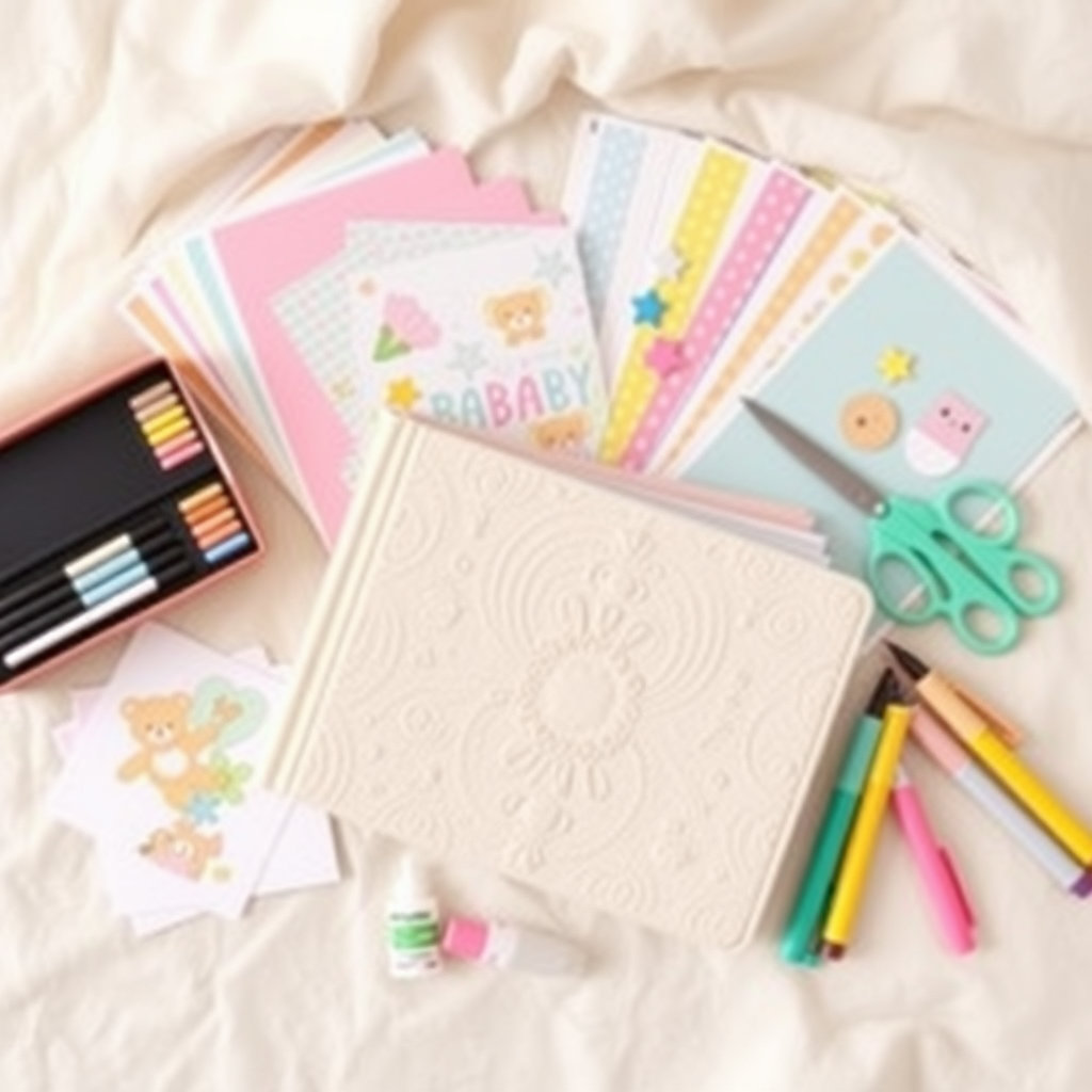 Baby Shower Craft Celebration - Baby Photo Album Craft Kits