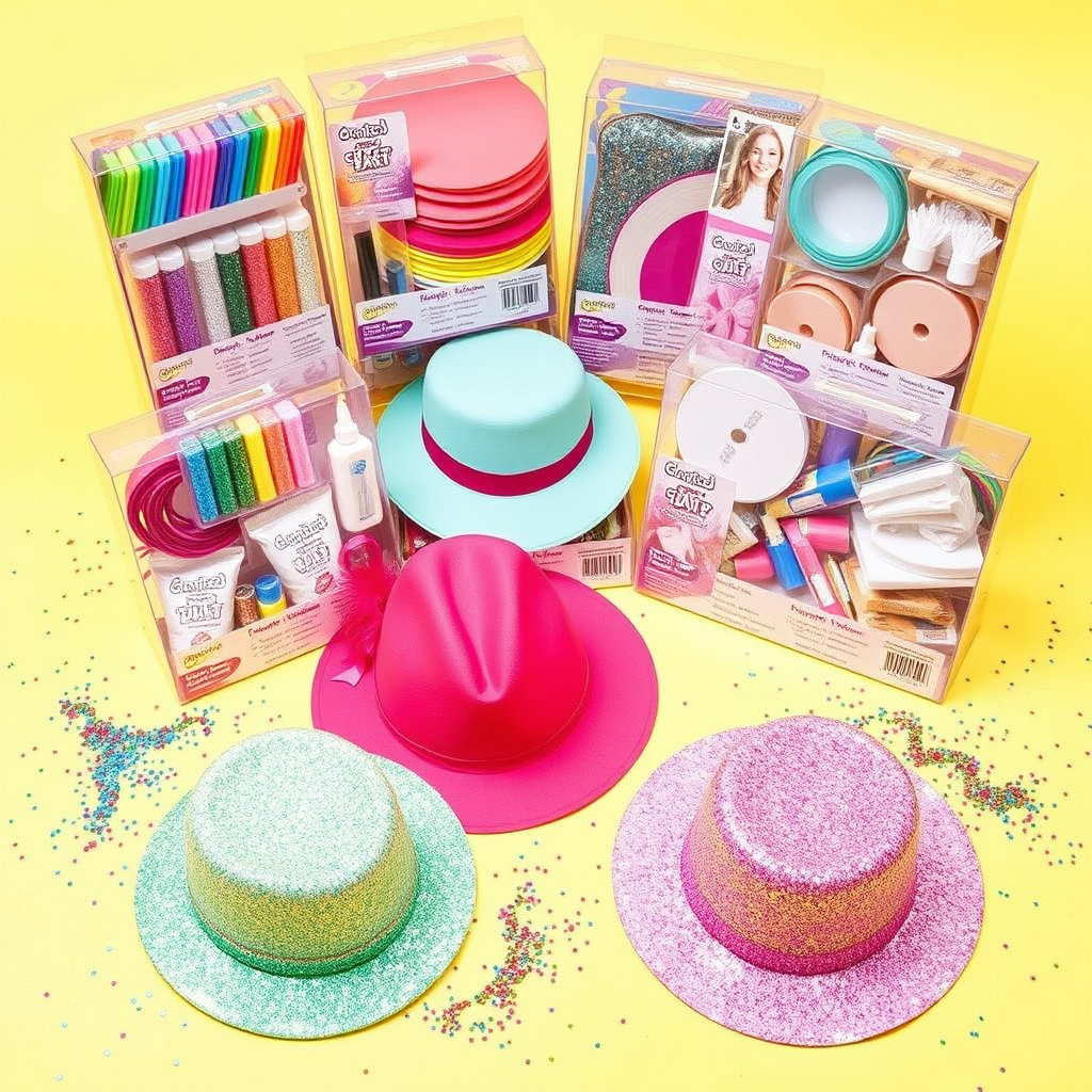 New Year’s Eve Sparkle & Create - Glitter Hat Making Kits