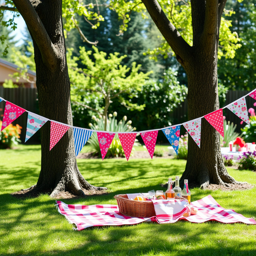 Backyard BBQ Maker Pack - Outdoor Flag Garland DIY
