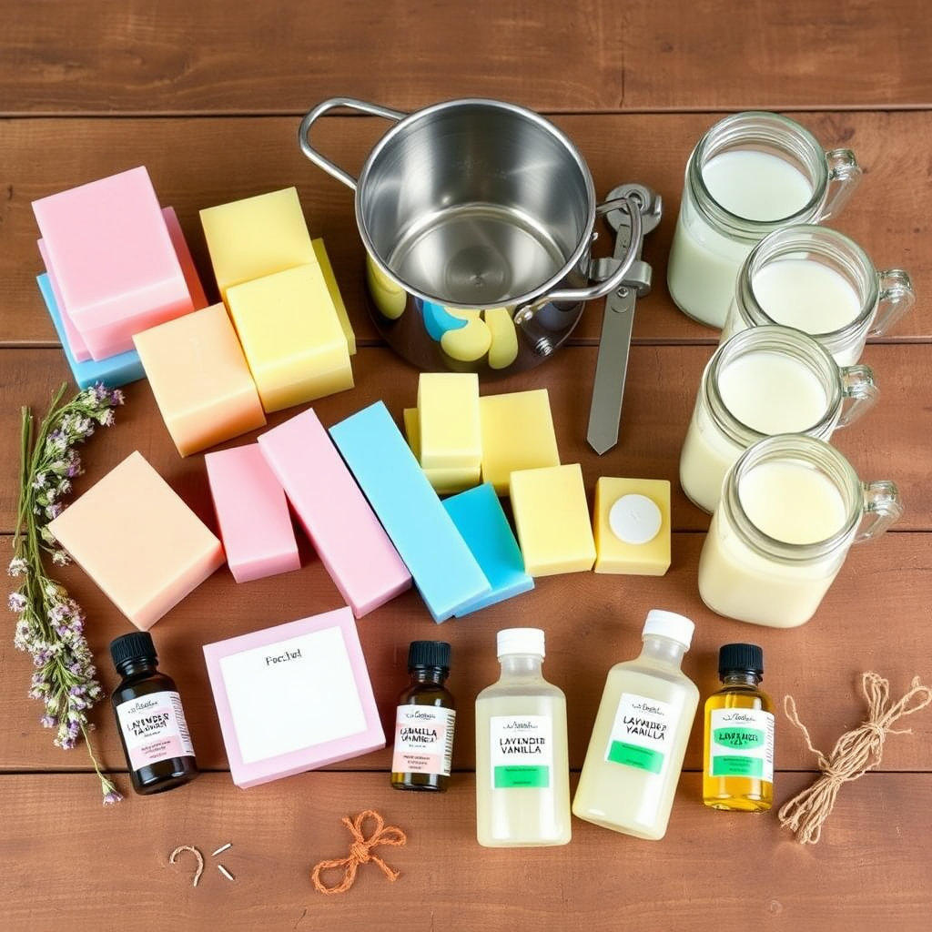 Pajama Craft Party Kit - Candle Making Starter Kits