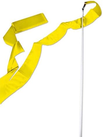 Cannon Sports Gymnastics Wand for Dancing, Cheerleading, Olympic Tournament, & Artistic Competitions (Yellow)