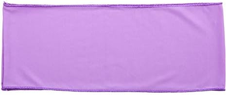 VDS Pack of 200 PCS | Light Purple | Spandex Chair Sashes Bows Without Buckle | Stretch Elastic Banquet Universal Folding Chair Band Tie with for Wedding Party Conference Celebration Event Decoration