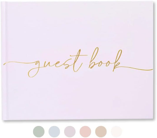 Lamare Wedding Guest Book – Polaroid Guest Book for Wedding Reception, Baby Shower, Birthday, Bridal Shower and Special Event Guestbook – A Stylish Sign in Book for Party - Blank Page