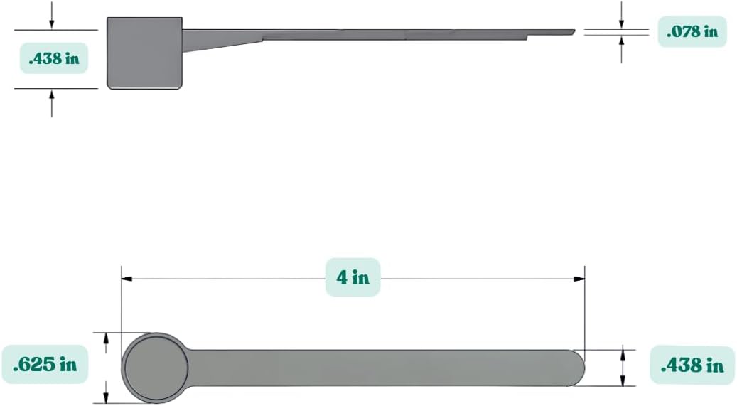 1.5 mL (1.5 CC) Long Handle Scoop for Measuring Coffee, Pet Food, Grains, Protein, Spices and Other Dry Goods (Pack of 1)