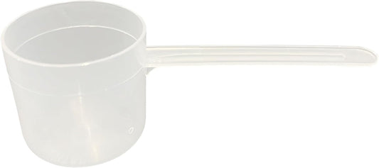 55 mL (55 CC | 1.86 Oz.) Long Handle Scoop for Measuring Coffee, Pet Food, Grains, Protein, Spices and Other Dry Goods (Pack of 5)