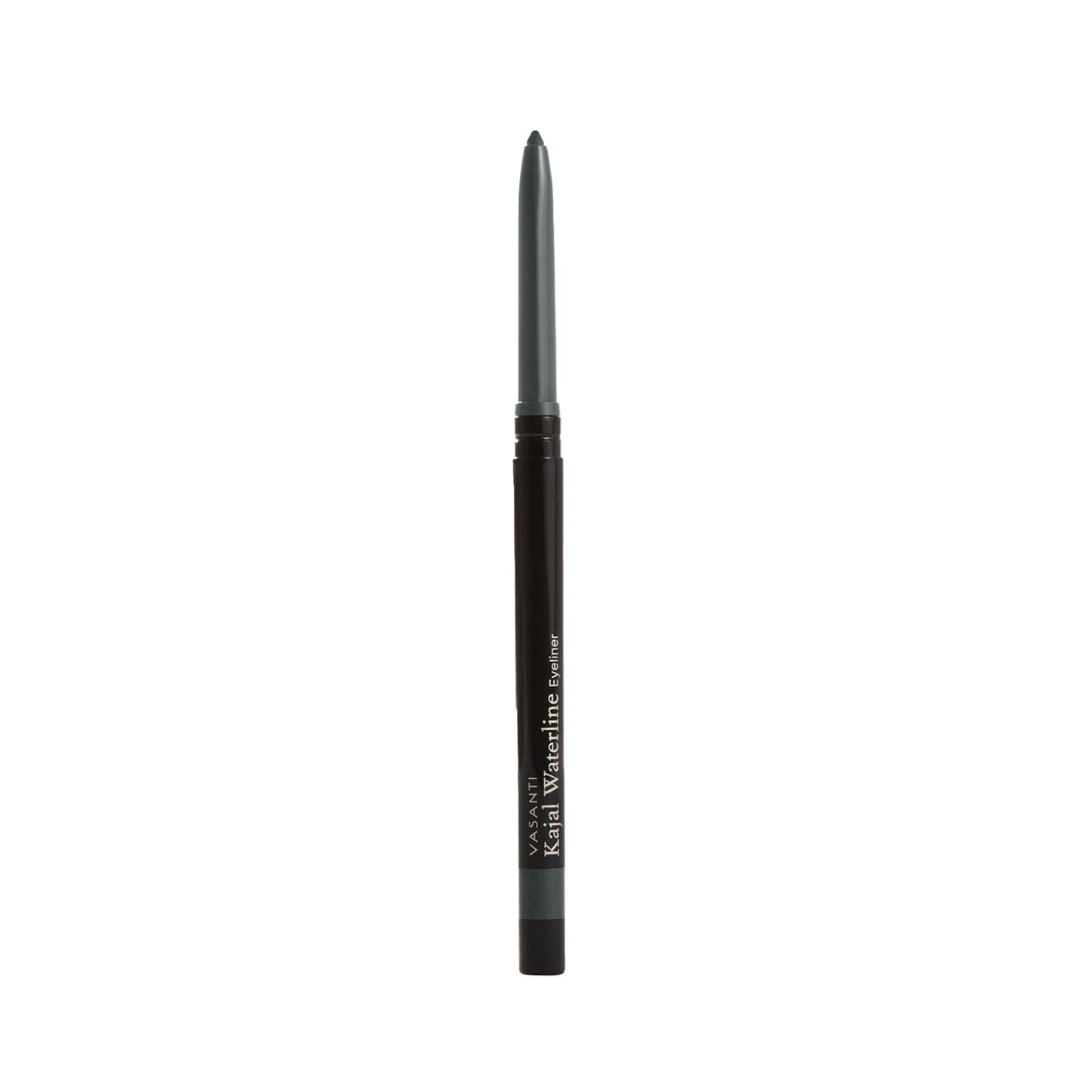 VASANTI Kajal Waterline Eyeliner Pencil - Long-lasting, Waterproof, Smudge-proof, Safe for Sensitive Eyes, Waterline Eye Liner - Opthalmologist Approved and Tested (Slate Grey)