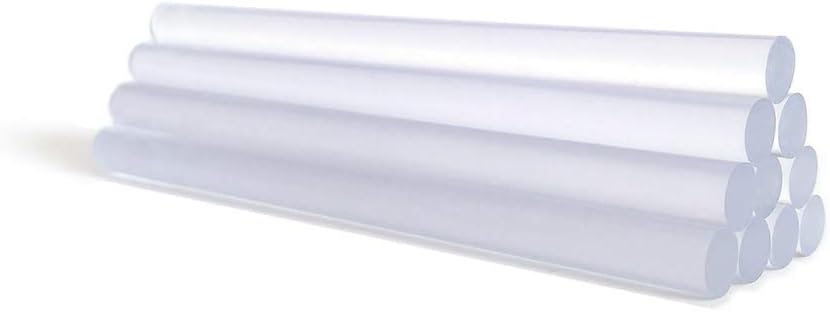 AdTech Crystal Clear Hot Glue Gun Sticks (W220-14ZIP50) ??Full Size Hot Glue Sticks. All-purpose glue sticks for crafting, scrapbooking & more. 50 pieces. Length: 4??Diameter: .44??
