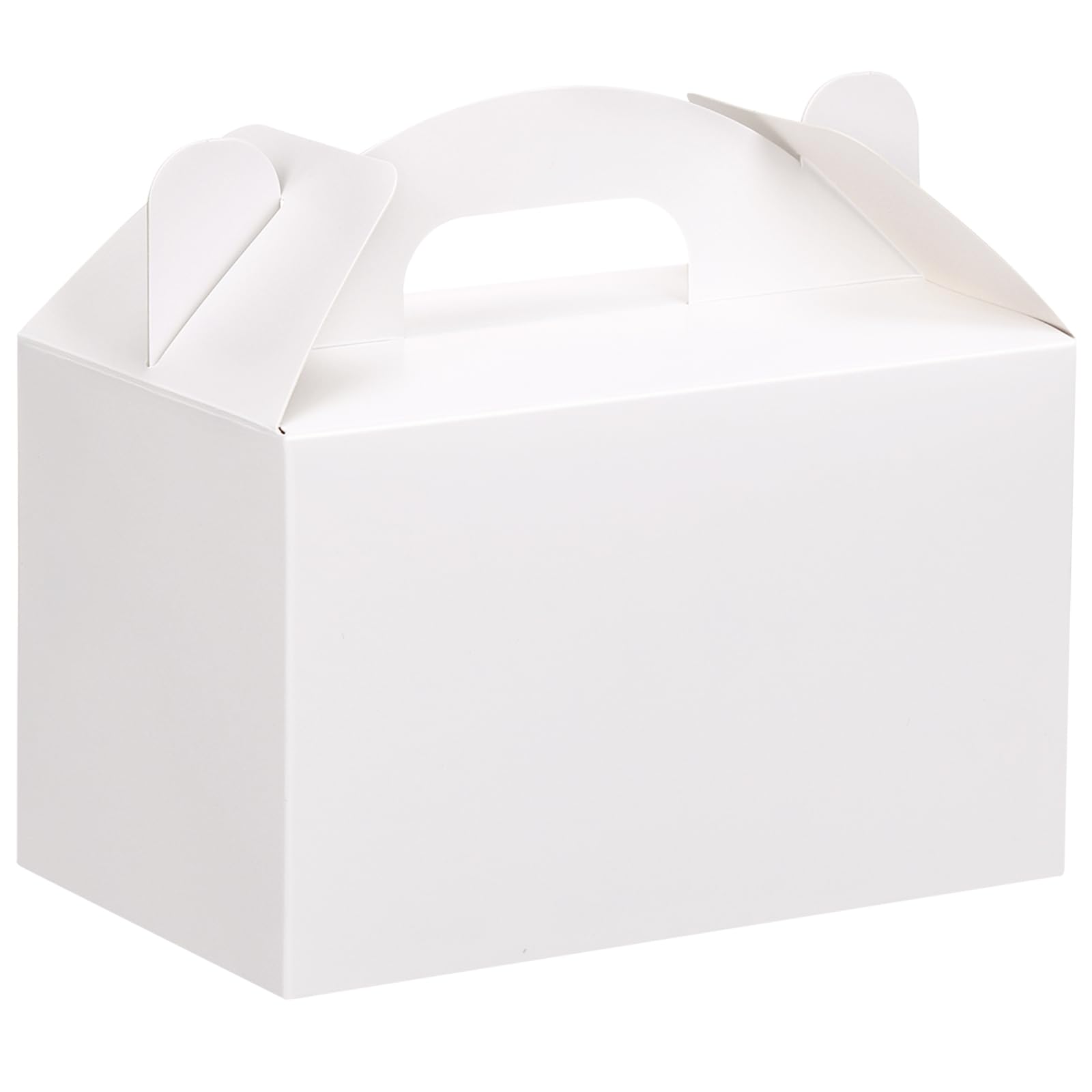Moretoes 48pcs Small Party Favor Treat Boxes, Gift Boxes with Handles