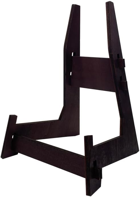 10 Inch Wooden Plate Stand - Easel & Book Display Stand