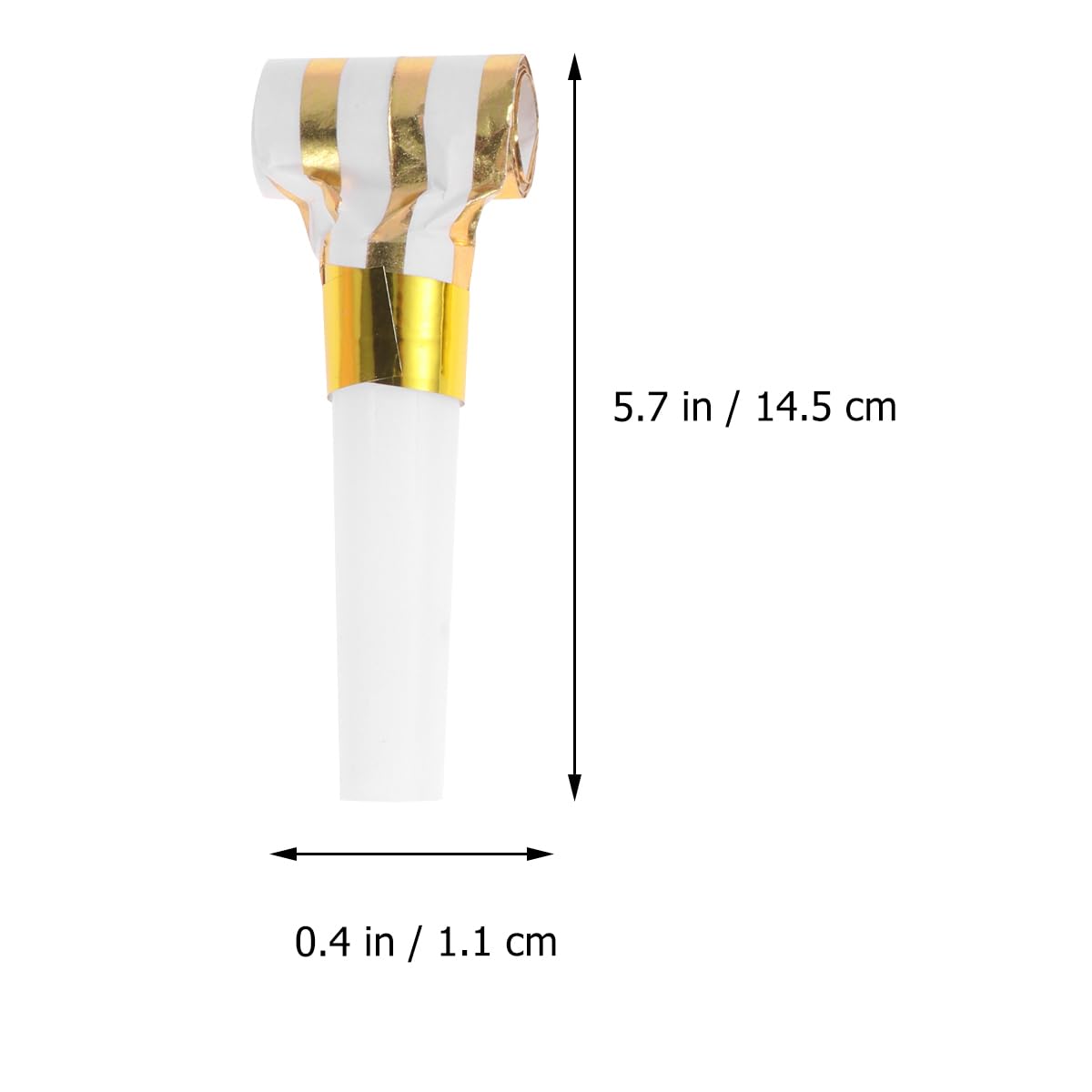 Toyvian Party Whistles, 30Pcs Colorful Blowout Noisemakers