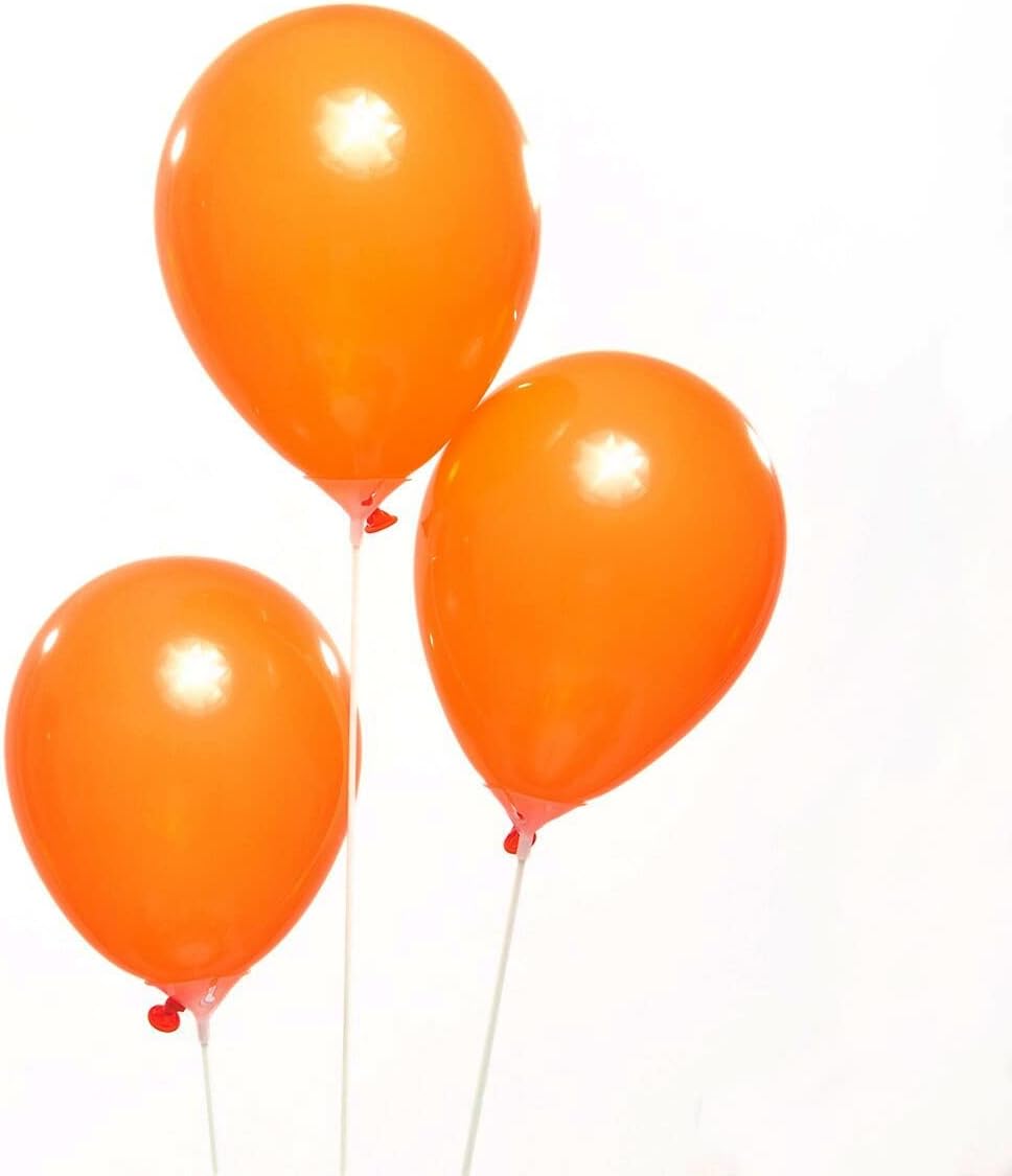 400 Pack 5 Inch Orange Latex Balloons Helium Balloons Party Balloons Decorations Supplies