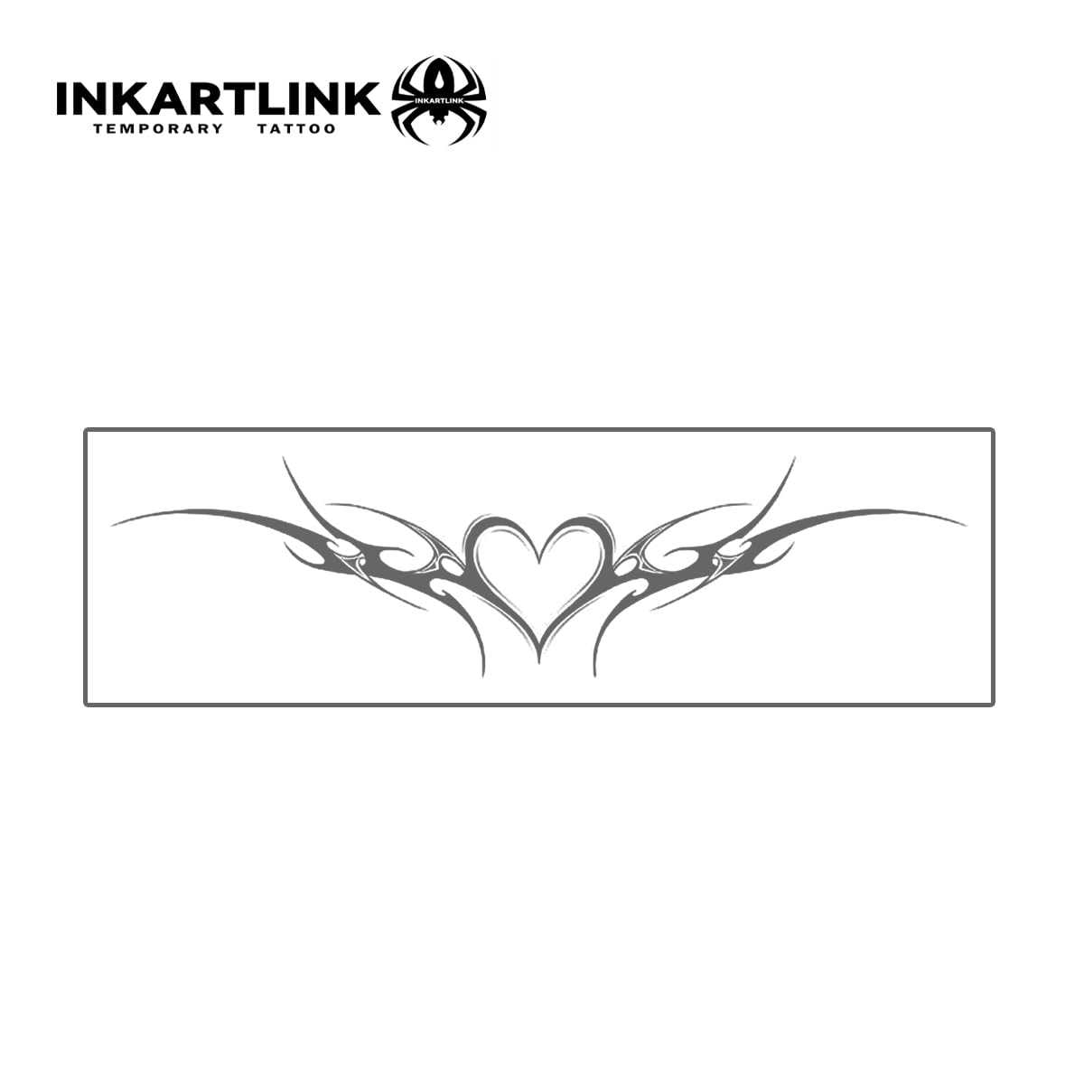 INKARTLINK Tattoo Tech, 2 Sheets Large Semi Permanent Tattoo, Temporary Tattoos, Last 1-2 Weeks, Waterproof, Realistic Look, No Adhesive, No Reflection （Flower Design)298