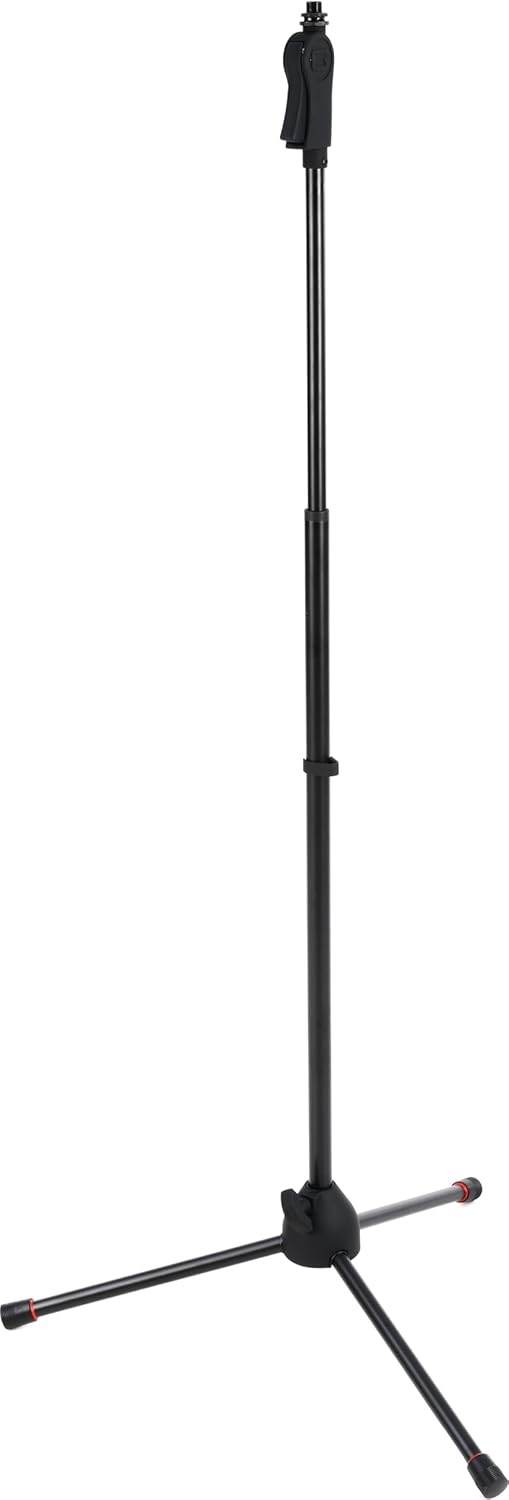 Gator Frameworks Deluxe Tripod Microphone Stand with Clutch Height Adjustment (GFW-MIC-2100)
