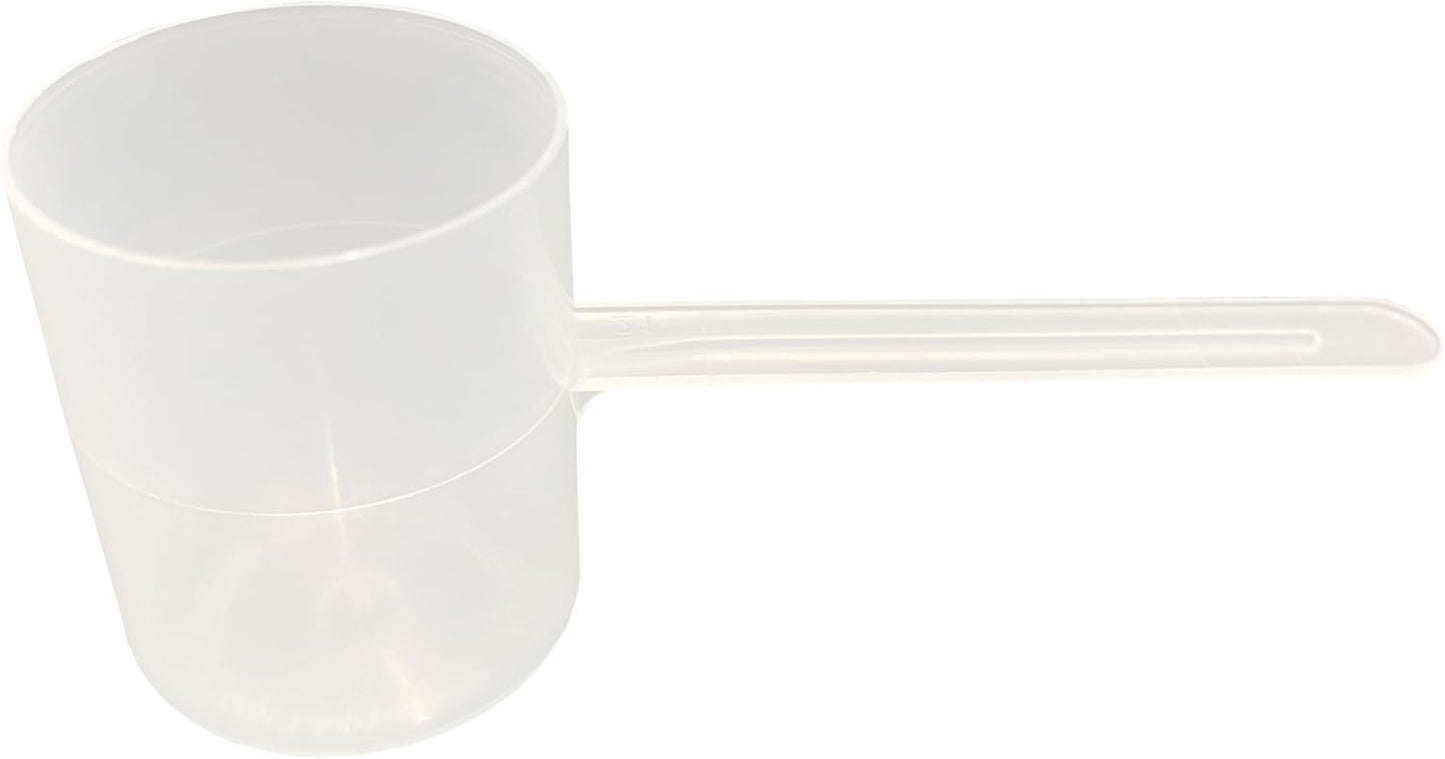 82 mL (82 CC | 2.77 Oz.) Long Handle Scoop for Measuring Coffee, Pet Food, Grains, Protein, Spices and Other Dry Goods (Pack of 10)