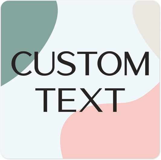 Custom Sign, Custom Street Sign, 11 Font Colors, 13 Font Styles, 4 Hole Options, 22 Sizes, 30x30 Inches, Rust Free DiBound, Fade Resistant, Made in USA by My Sign Center (Minimalist)