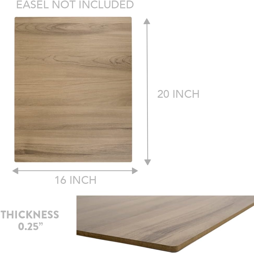 Andaz Press Large Wooden Welcome Sign for Wedding, Rustic Welcome Sign 16" x 20" Custom Names Minimal Mountains Wedding Signage English Oak MDF Wood Finish Wedding Reception Indoor Outdoor Signs