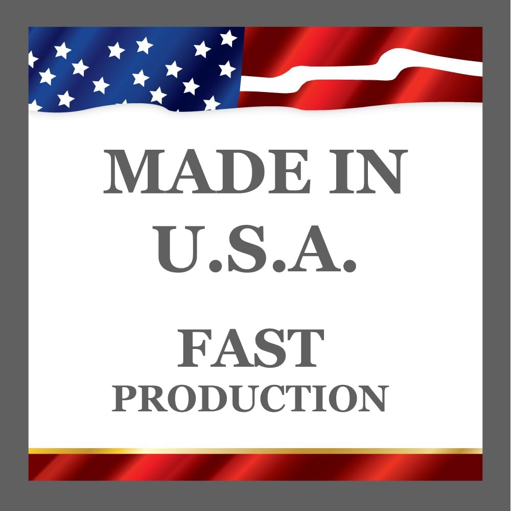 Car Magnet Signs Custom - 24"x12" (Set of 2), 30-mil Thickness with Rounded Corners (US Flag)