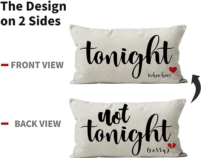 Mancheng-zi Bachelorette & Bridal Shower Pillow Cover (20x26) - Wedding Gifts for Bride to Be, Funny Throw Pillows for Bedroom (Beige)