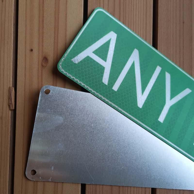 Custom Signs Outdoor Metal, Personalized Street Sign for Home Bar Wall Decor, 6x24 Inches, Indoor/Outdoor Use, Fade Resistant .040 Aluminum