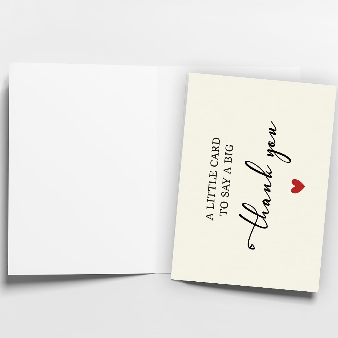 52 Pack 210GSM | Thank You Cards | Thank You Cards & Notes with Envelopes | Pefect for Baby Shower