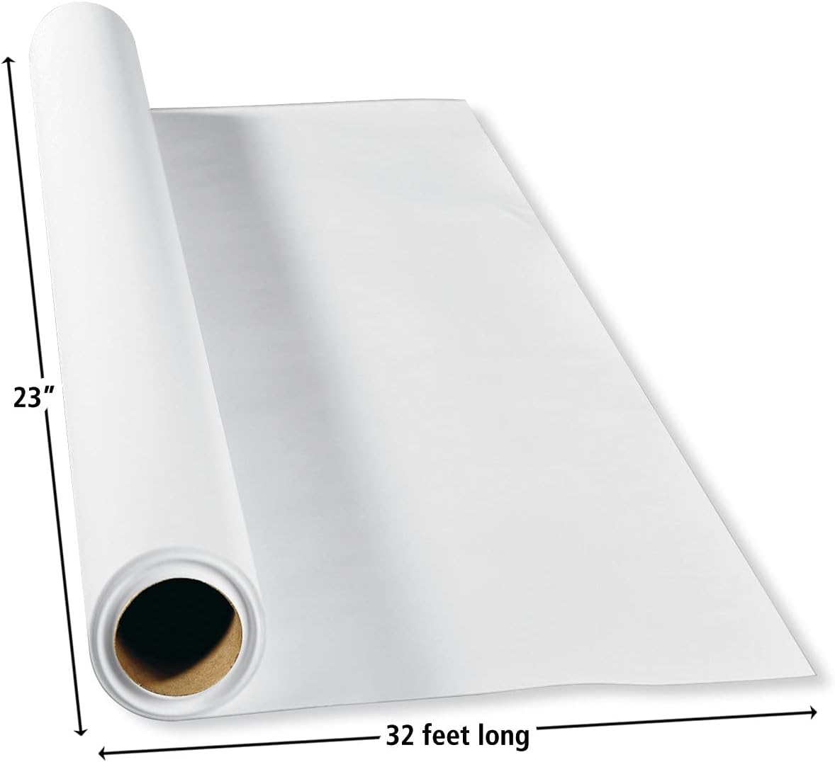 Current Snowflake on Red Christmas Rolled Wrapping Paper - Premium Jumbo 23-Inch x 32-Foot Gift Wrap Roll, 61 Square Feet Total