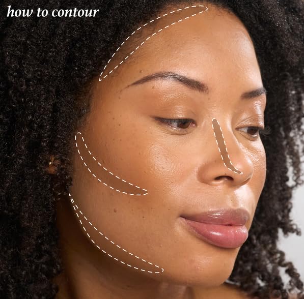 Julep Skip the Brush Cream to Powder Bronzer & Contour Stick - Melted Cocoa Medium skin tones - Long Lasting Blendable and Buildable Color -Multi-Use 2-in-1 Blush and Lip Makeup Stick