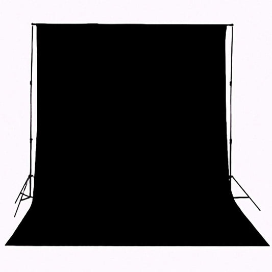 Black Backdrop for Photography Durable Fabric Background Photo Backdrop Video Photography Studio (5x7ft, Black)