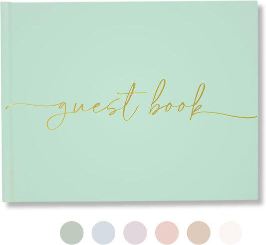 Lamare Wedding Guest Book – Polaroid Guest Book for Wedding Reception, Baby Shower, Birthday, Bridal Shower and Special Event Guestbook – A Stylish Sign in Book for Party - Blank Page