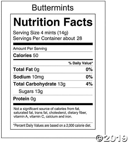 Let it Snow Winter Snowflake Buttermints (108 individually wrapped mints) Christmas Candy