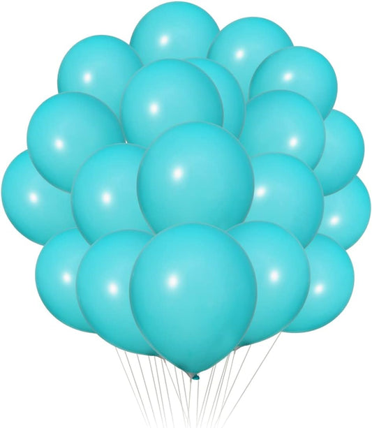 300 Pack Turquoise Teal Balloons 12 inch Turquoise Latex Balloon Bulk for Various Party Events Decorations