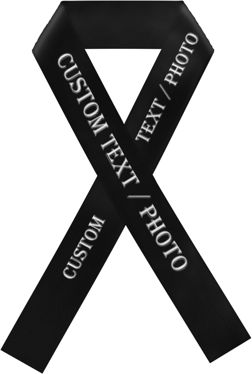 Custom Sash,Personalized Birthday Sash with Text Photo,Customized Bachelorette Sash Quote Sash Bride to Be Sash Color Optional (No decorative edge, Black)