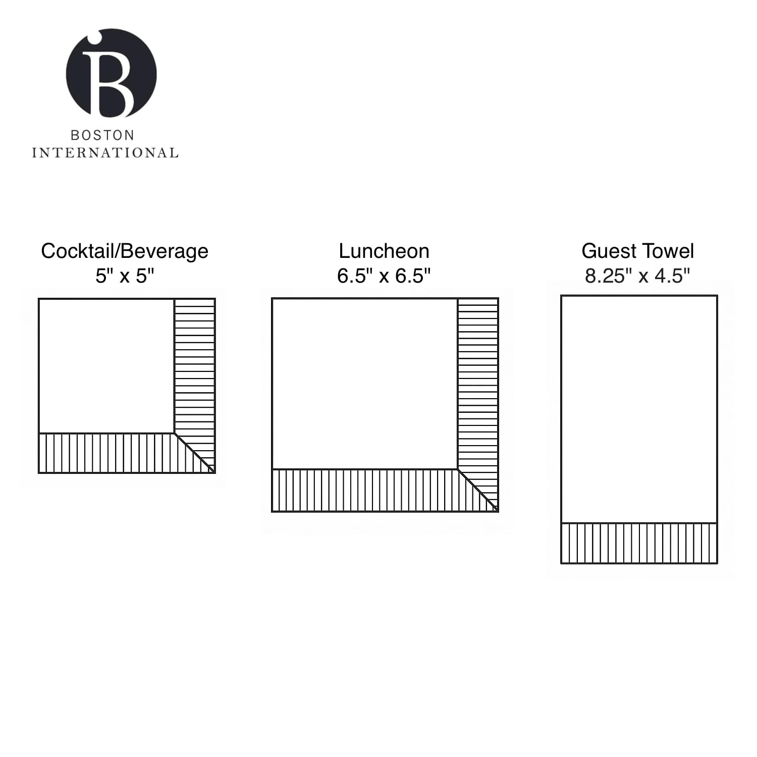 IHR Ideal Home Range Cocktail Napkins Rosanne Beck Disposable 3-Ply Paper Party Napkin Pack, 5" x