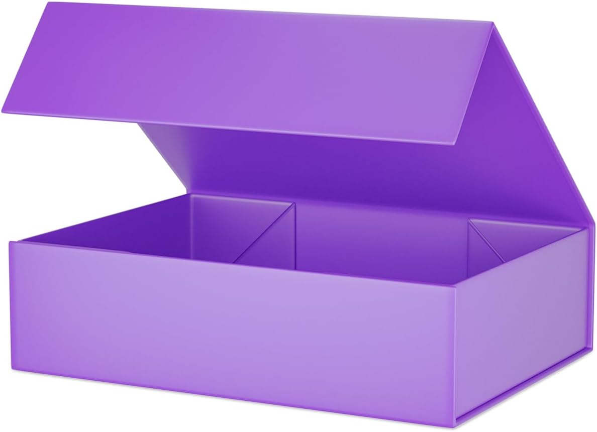 Gift Boxes 11.9" x 8.5" x 3.3" with Magnetic Closure Lid Boex for Presents,Bridesmaid Gifts Box,Cute Box,Birthday Boxs,Luxury for Gift Packaging, Magnetic Gifts Boxe for Wrapping