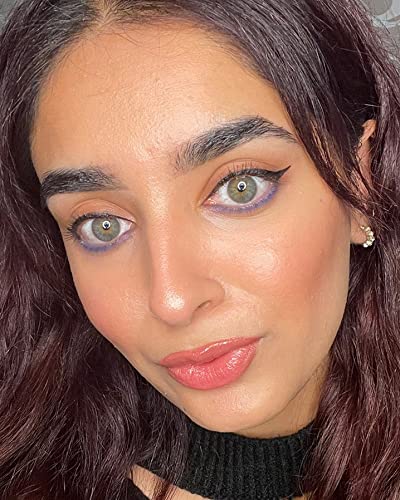 VASANTI Kajal Waterline Eyeliner Pencil (Violet Rays) - Long lasting, Blendable, Safe for Sensitive Eyes, Waterline Eye Liner - Water resisitant & Smudge proof - Opthalmologist Approved and Tested