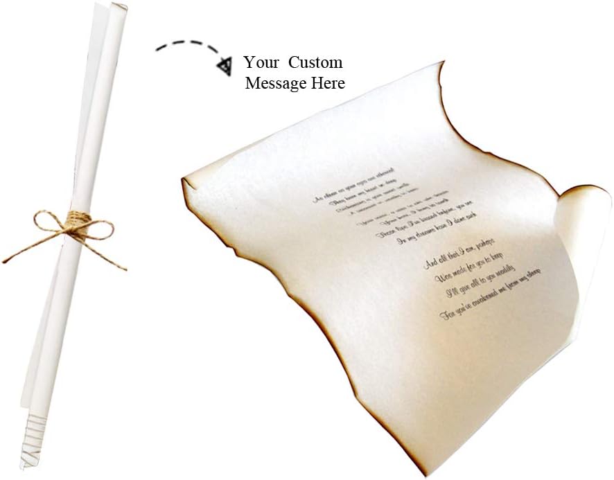 MESSAGE IN A BOTTLE ® "CONTENT Personalized Gift for Him or Her