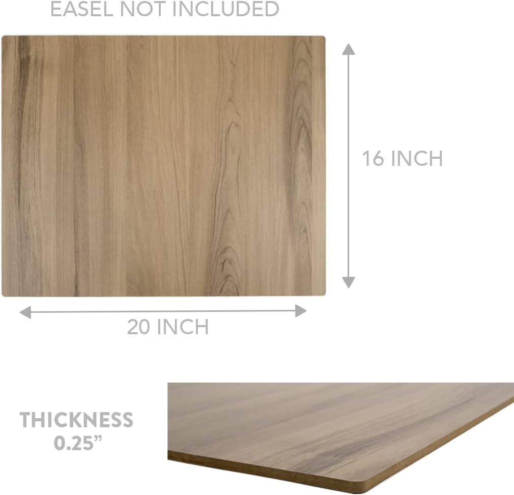 Andaz Press Large Wooden Welcome Sign for Wedding Rustic Welcome Sign 16" x 20" Custom Names & Date Geometric Greenery Fall Wedding Signage English Oak MDF Wood Finish Reception Indoor Outdoor Sign