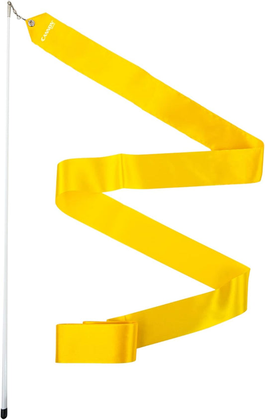Cannon Sports Gymnastics Wand for Dancing, Cheerleading, Olympic Tournament, & Artistic Competitions (Yellow)