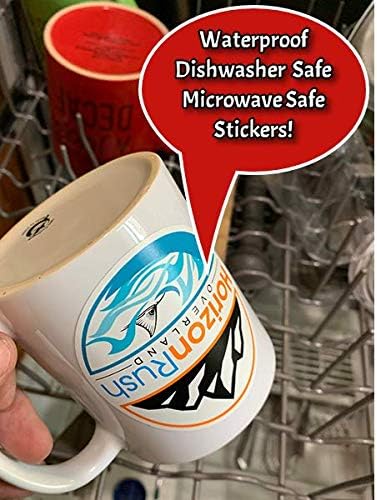 avgrafx Custom Stickers Personalized Labels Waterproof Dishwasher Safe Vinyl 120 2 in, Made USA, Great for Business Packaging Easy Design Your own.