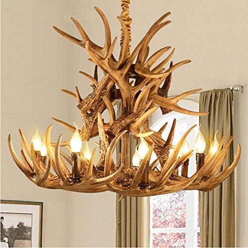 LVWIT Flame Tip LED Filament Bulb Candelabra E26 Base Dimmable 4.5W (60W Equivalent) B11 Chandelier Candle Light Bulb，2700K Warm White 12-Pack