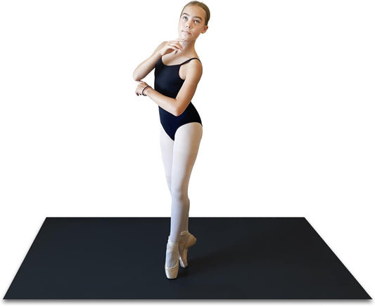 Marley Dance Floor- Ideal for Ballet, Jazz, Tap, and Party Dancing for All Ages- Non-Slip Dance Floor for Smooth Flooring - Ballet Floor for Home, Studio and Outdoor Dance Floor