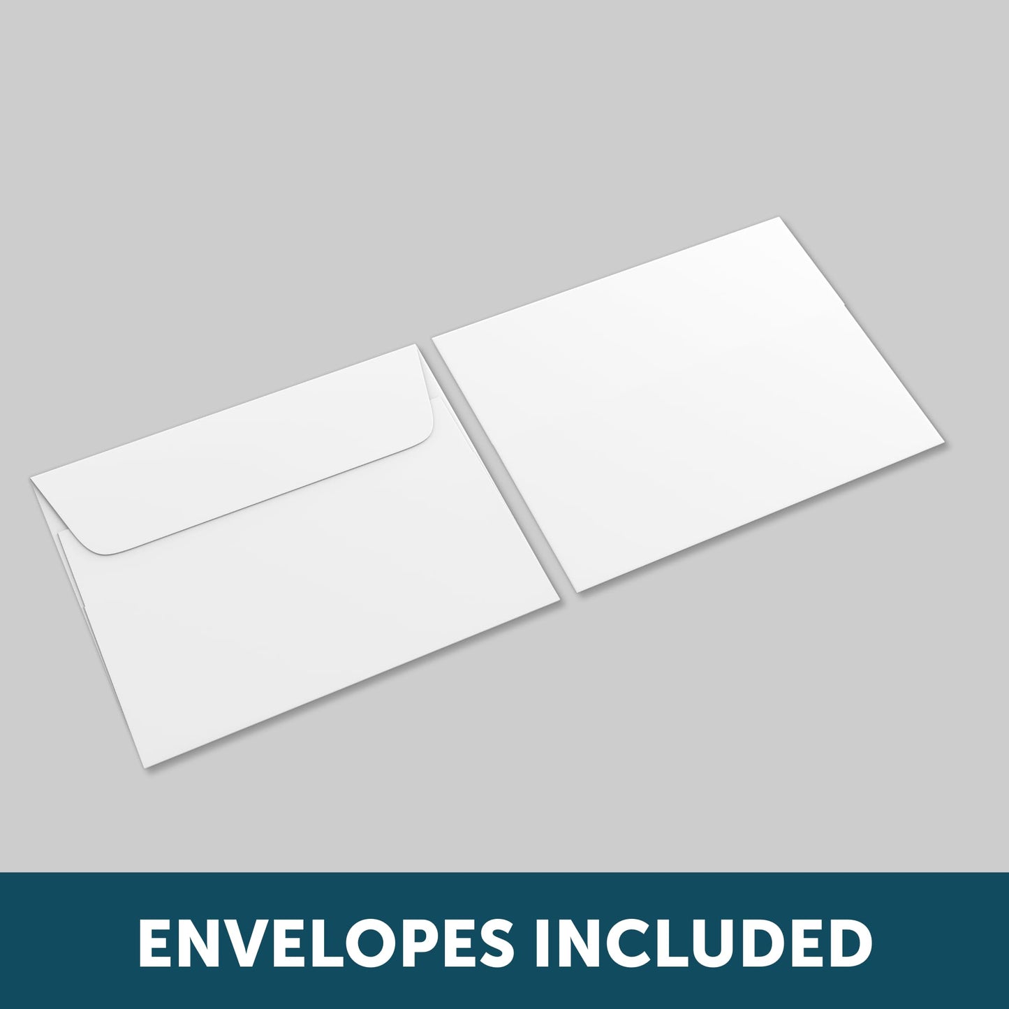 Custom Invitations - 15 to 200 Cards with Envelopes - 5" x 7" - 18pt Cardstock - Personalized