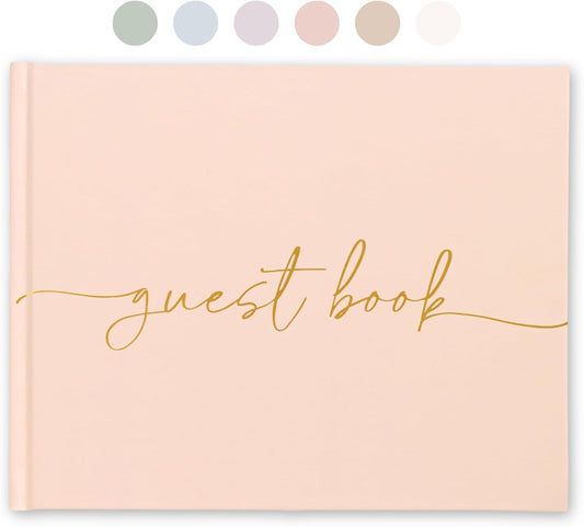 Lamare Wedding Guest Book – Polaroid Guest Book for Wedding Reception, Baby Shower, Birthday, Bridal Shower and Special Event Guestbook – A Stylish Sign in Book for Party - Lined Page
