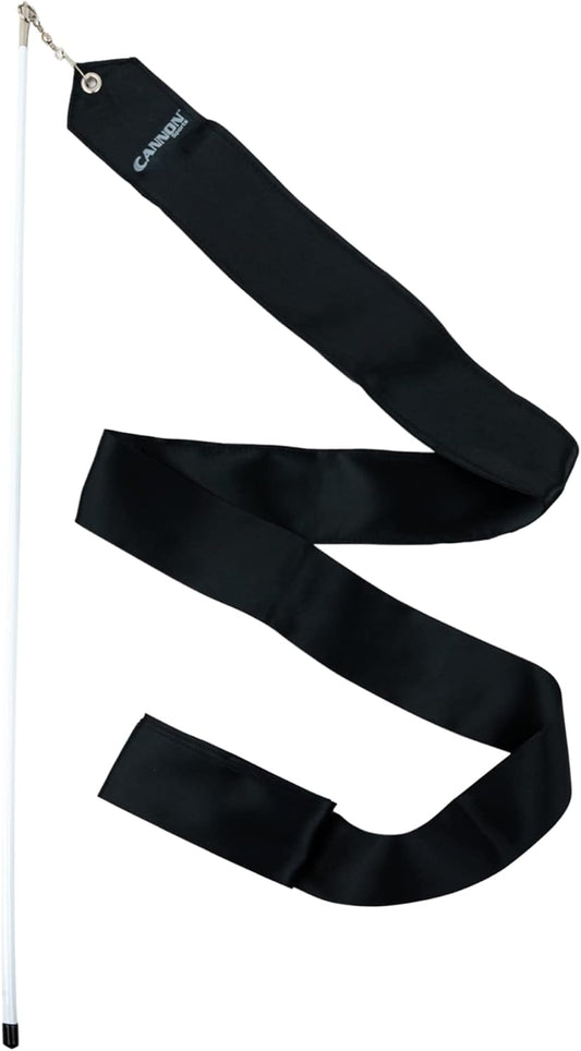 Cannon Sports Gymnastics Wand for Dancing, Cheerleading, Olympic Tournament, & Artistic Competitions (Black)