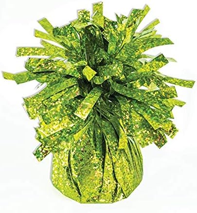 PMU 12 Pcs Kisses Balloon Weights - Decorative Balloon Weight for Christmas, Thanksgiving, Birthday, Party Favors, Wedding & Baby Shower - 6oz. Lime Green, Pkg/12