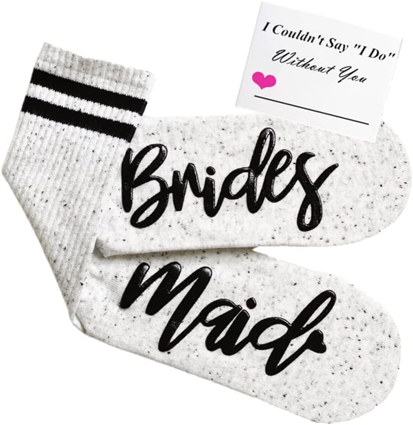 Bridesmaid Gifts For Women Wedding Gifts Proposal Set Bachelorette Party Favors Decorations Bride Socks…