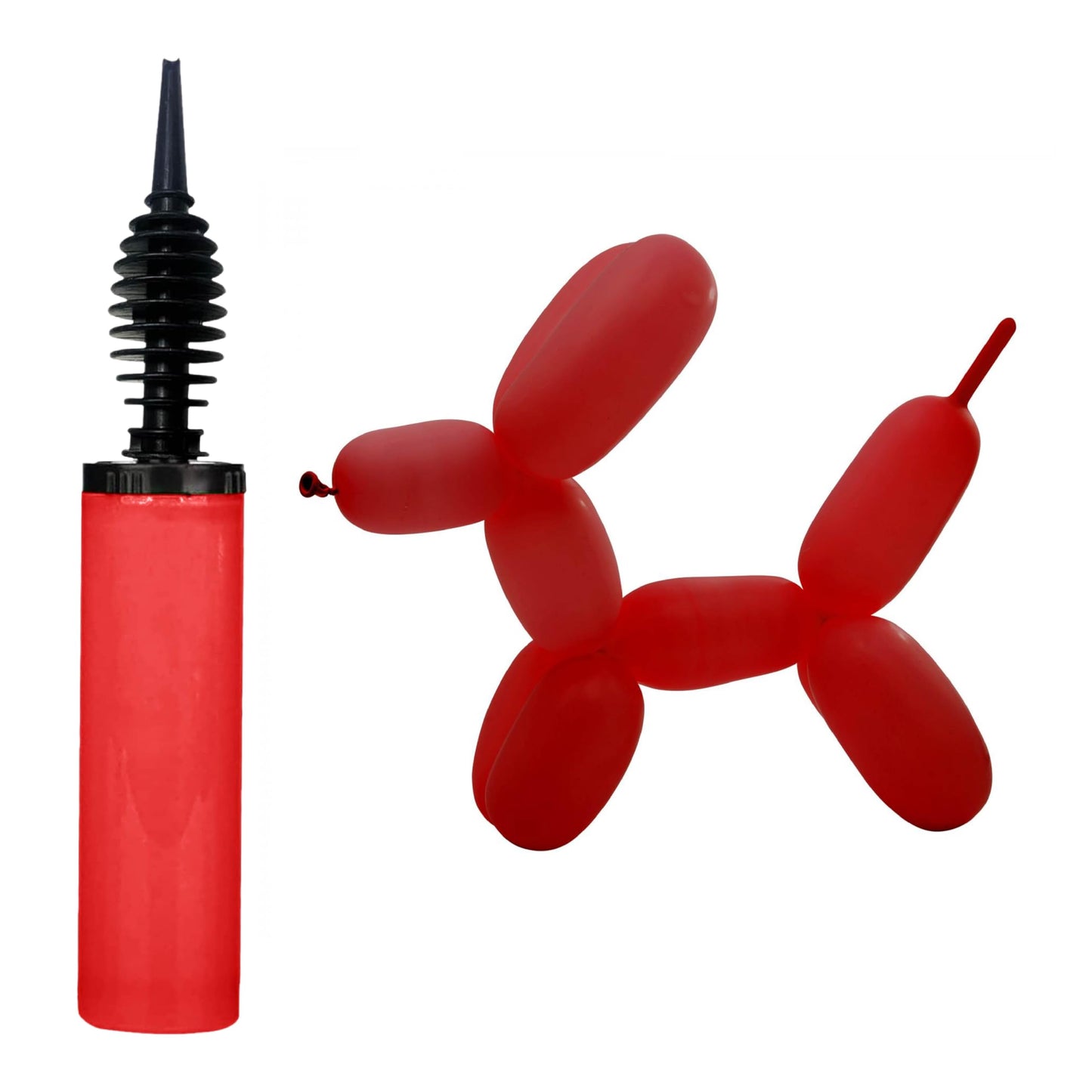 RMTech Balloon Pump, Inflator for Balloons, Toy Blower, Foil and Confetti Professional Pumper, Dual